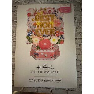 Mothers Day - Hallmark Paper Wonder‎ Pop-up card with envelope, light and music